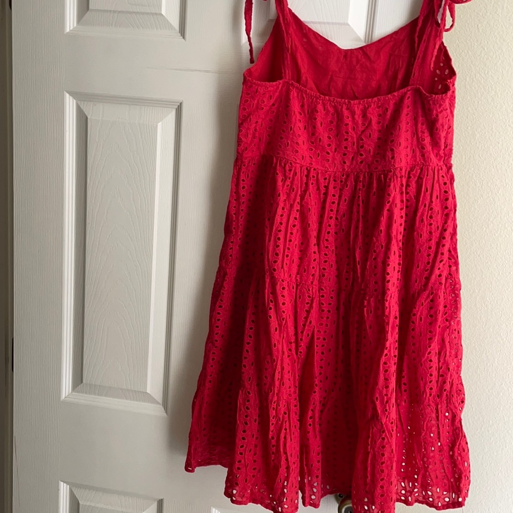 Red dress